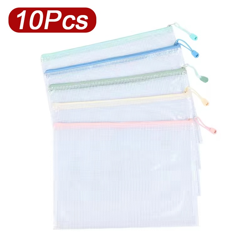 5-30 Pcs Document Zipper Mesh  - Supply Of Office Stationery recension och pris