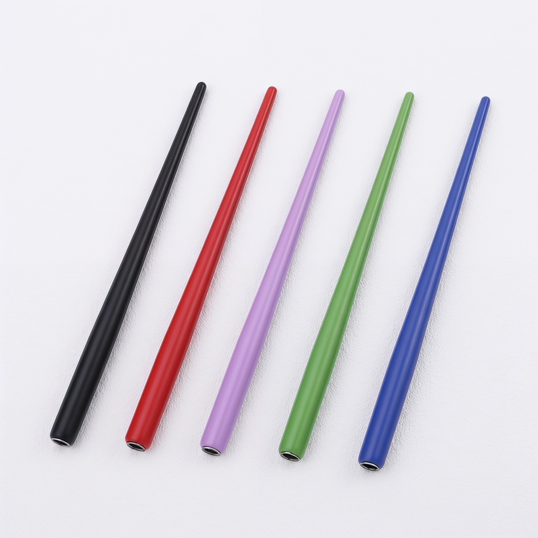 6Pcs Wooden Drawing Pen Holder - Fountain Pen Ink recension och pris