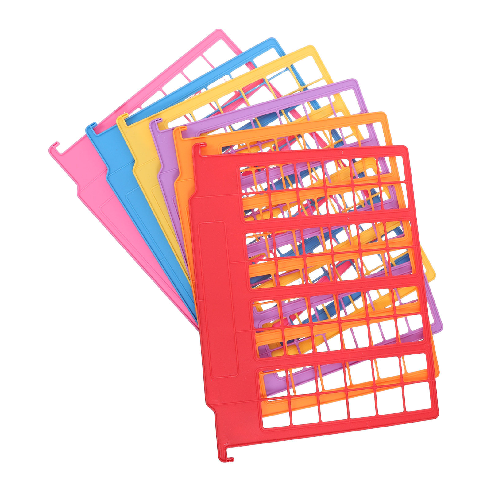 6Pcs Plastic Hanging File Divi - File Folder Hanging recension och pris