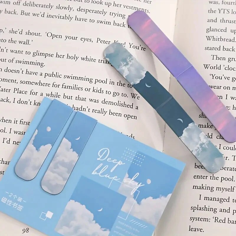 2Pcs Magnetic Bookmark Beautif - Paperclip Magnetic Set recension och pris