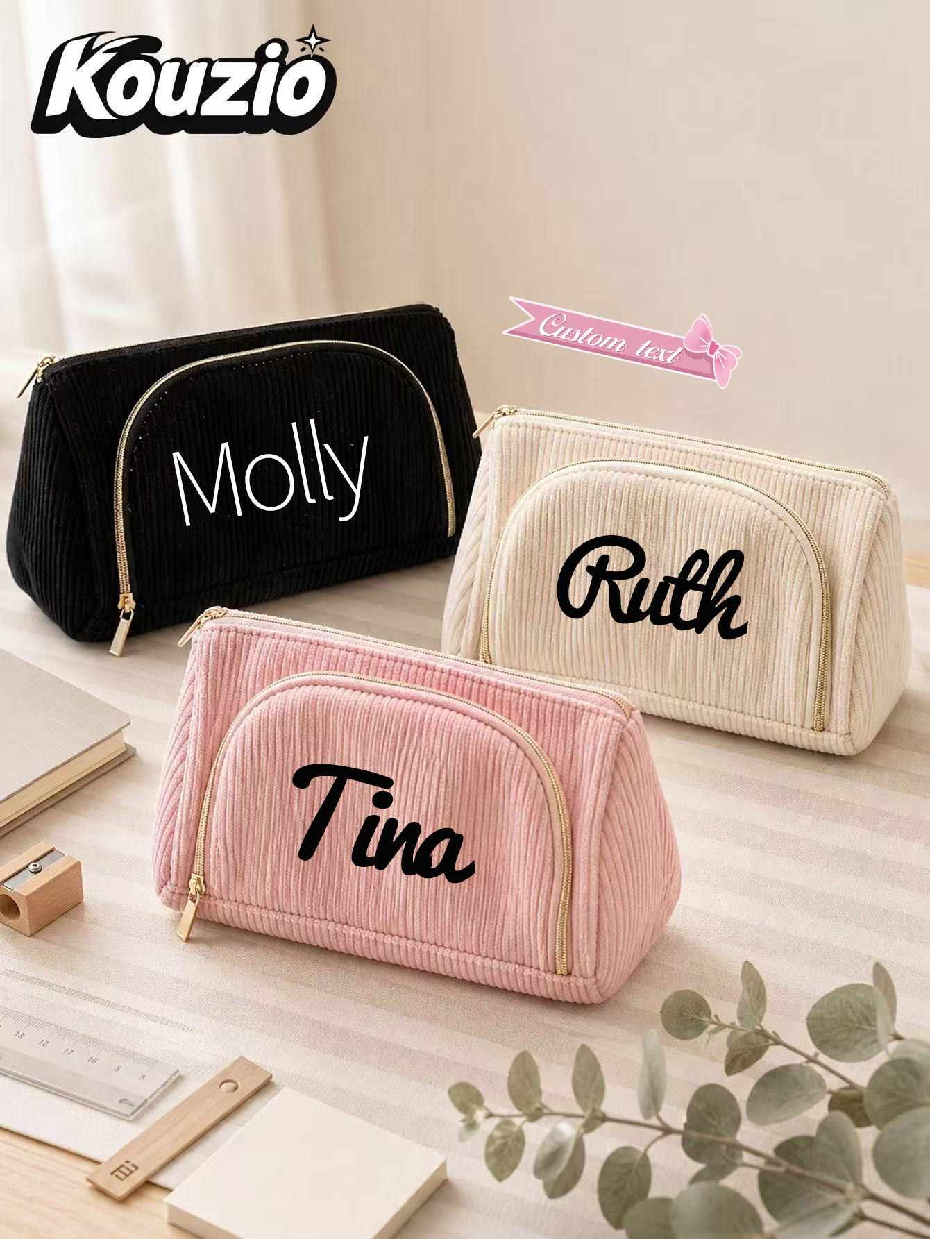 Custom Name Heat Transfer Cord - Pencil Case Large recension och pris
