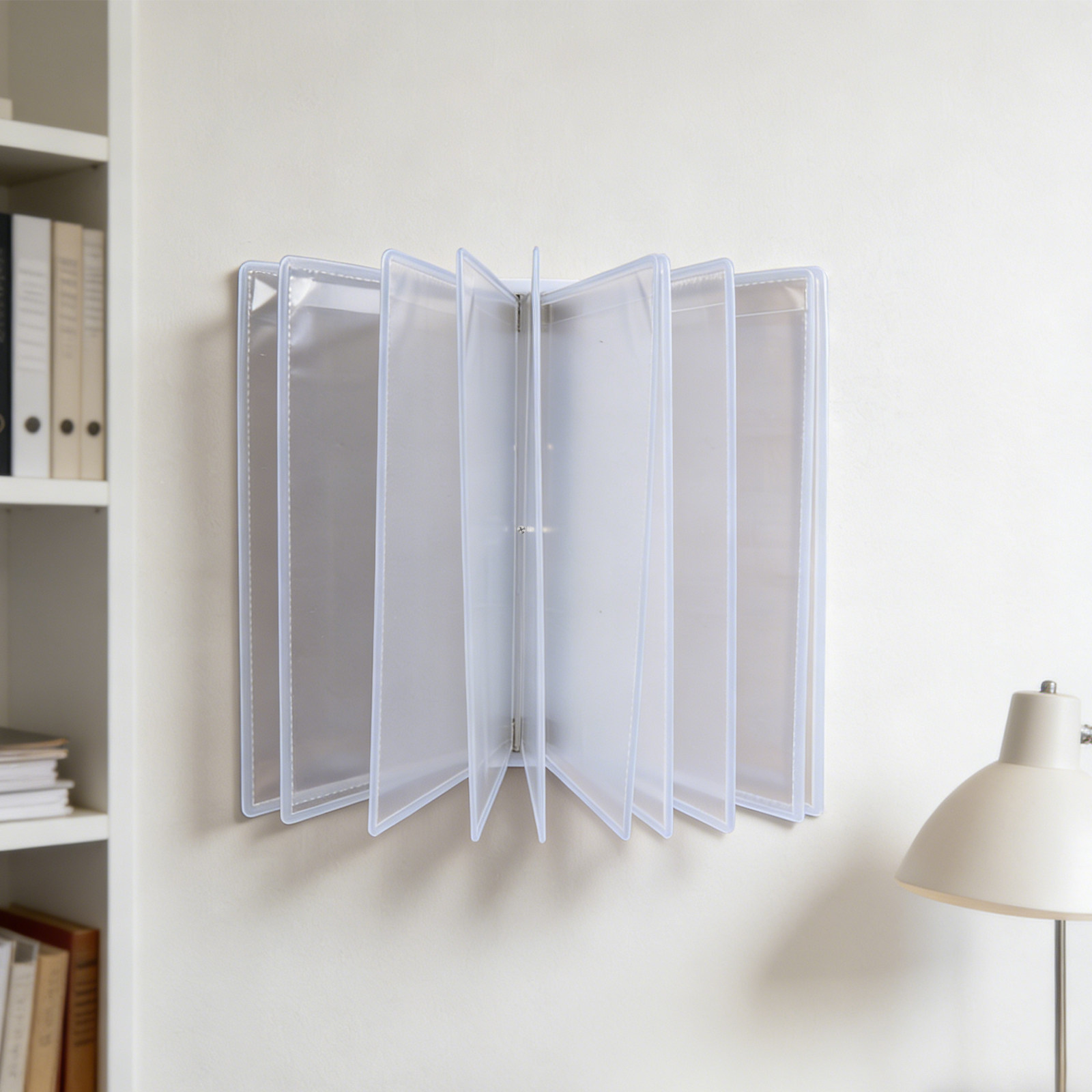5 Page A4 Wall File Organizer  - File Folder Hanging recension och pris