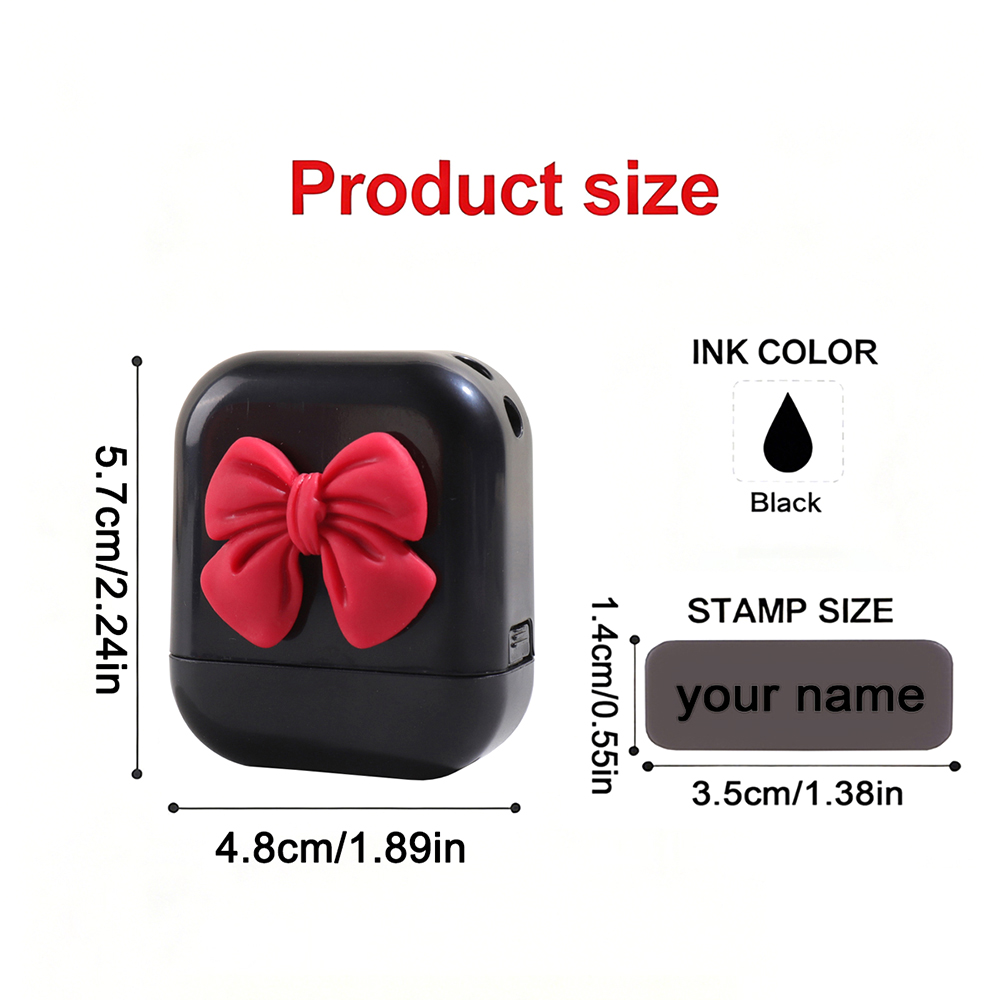 Personalized Custom Kids Name  - Self Inking Stamp recension och pris