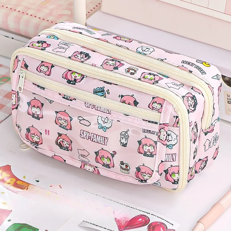Kawaii Spy×Family Large Capaci - Pencil Case Large recension och pris