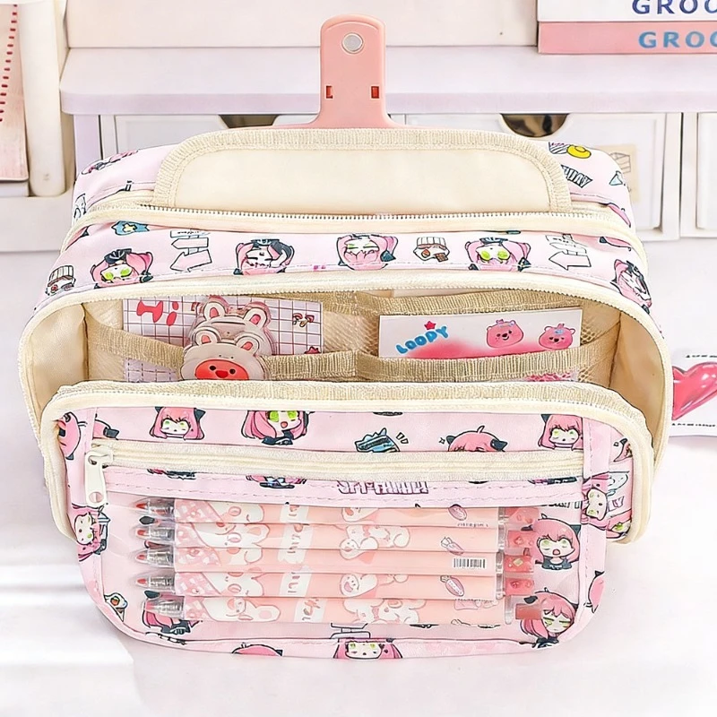 Kawaii Spy×Family Large Capaci - Pencil Case Large recension och pris