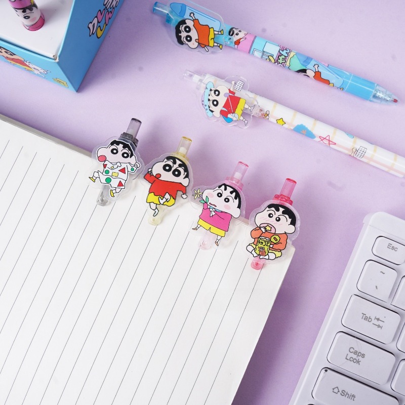 48pcs/box Crayon Shinchan Poin - Supply Of Office Stationery recension och pris