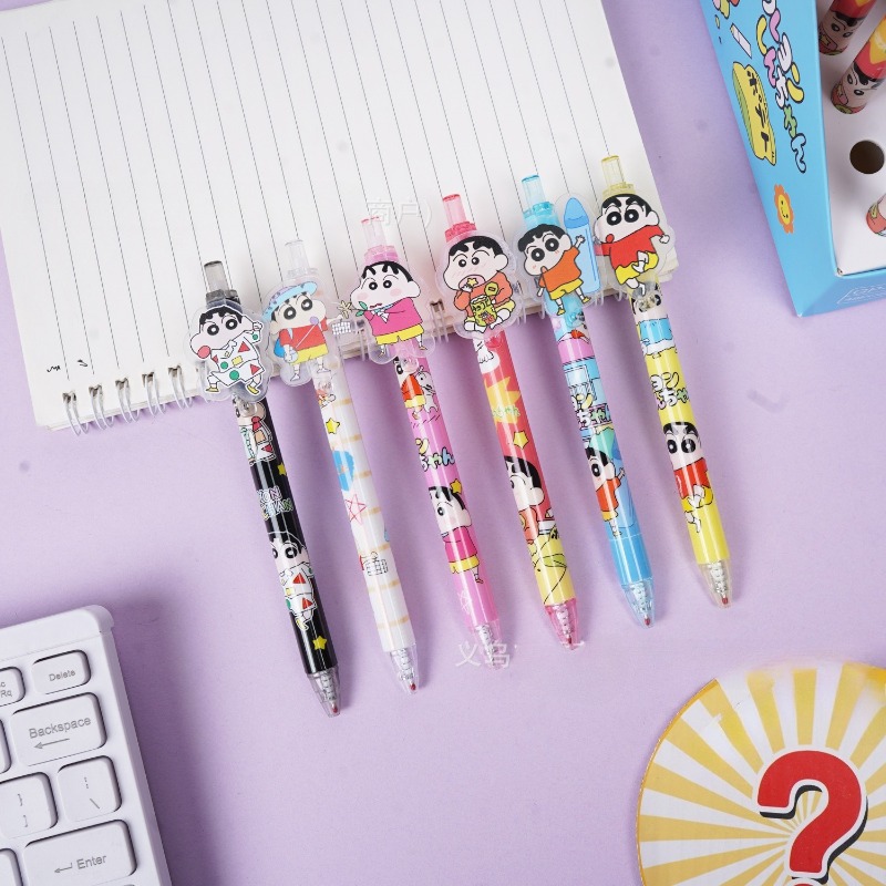 48pcs/box Crayon Shinchan Poin - Supply Of Office Stationery recension och pris