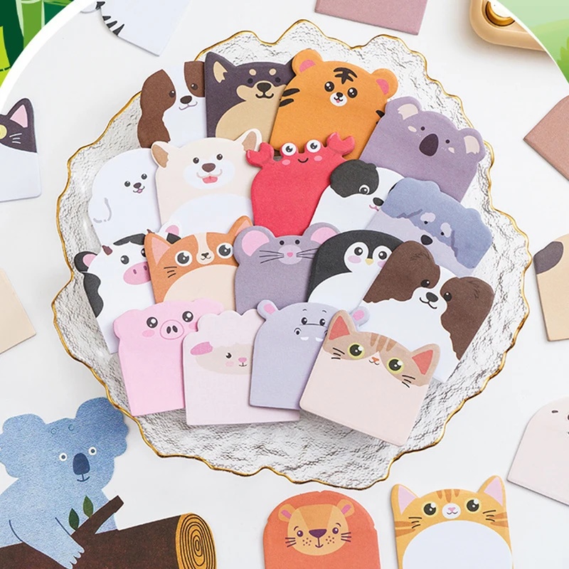 240pcs Lovely Animal Shaped Bl - Supply Of Office Stationery recension och pris