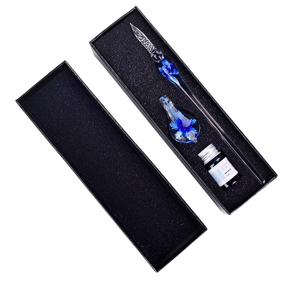 Glass Pen Glass Dip Pen Faux C - Fountain Pen Ink recension och pris