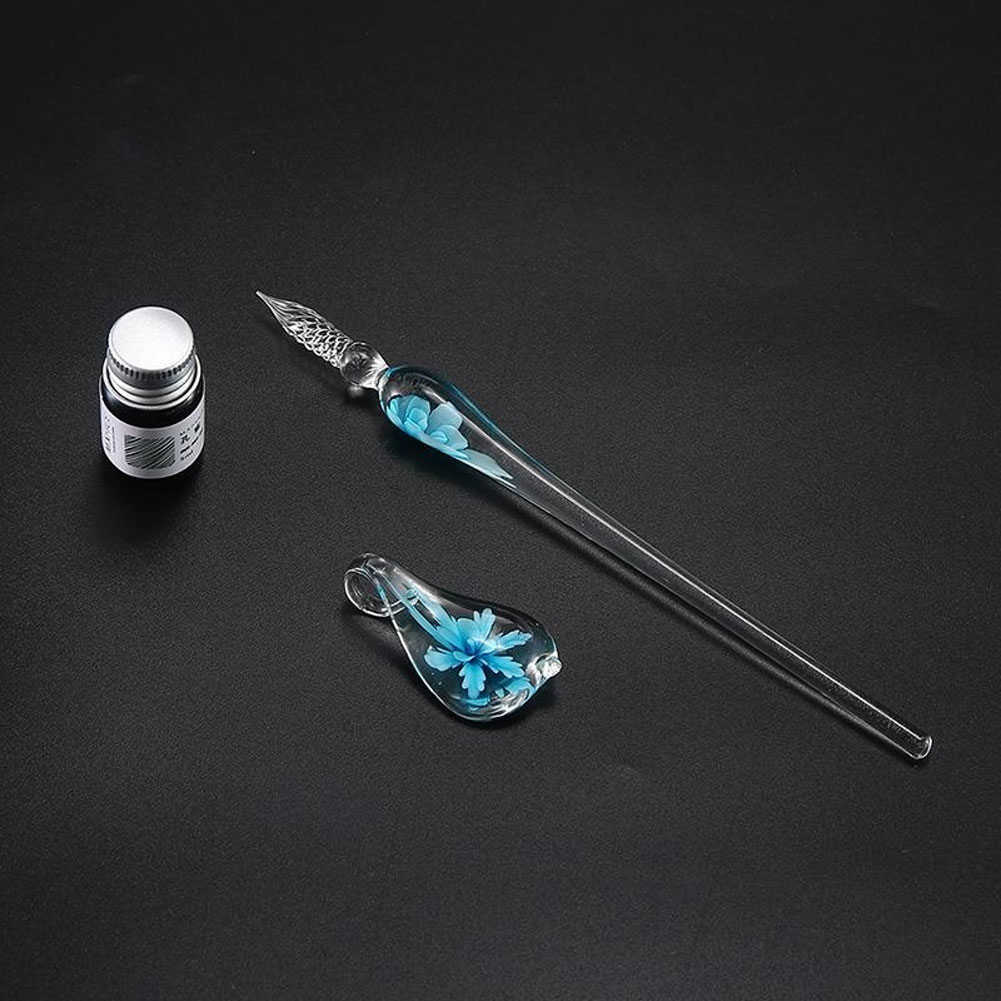 Glass Pen Glass Dip Pen Faux C - Fountain Pen Ink recension och pris
