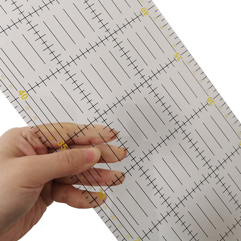 1 Pcs 60x15x0.3cm Acrylic Patc - Ruler Set Transparent recension och pris