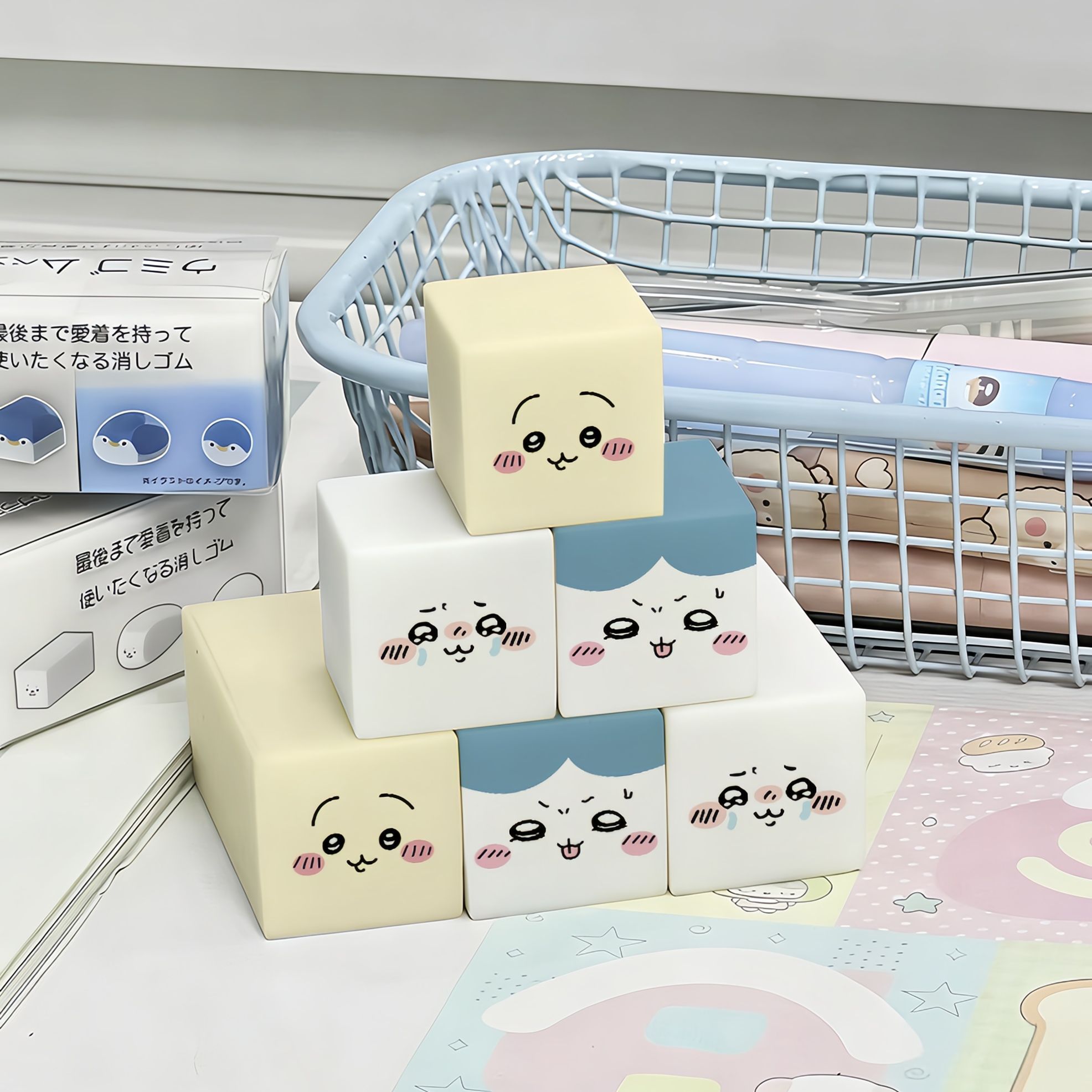 Chiikawa Eraser Cute Cartoon R - Supply Of Office Stationery recension och pris
