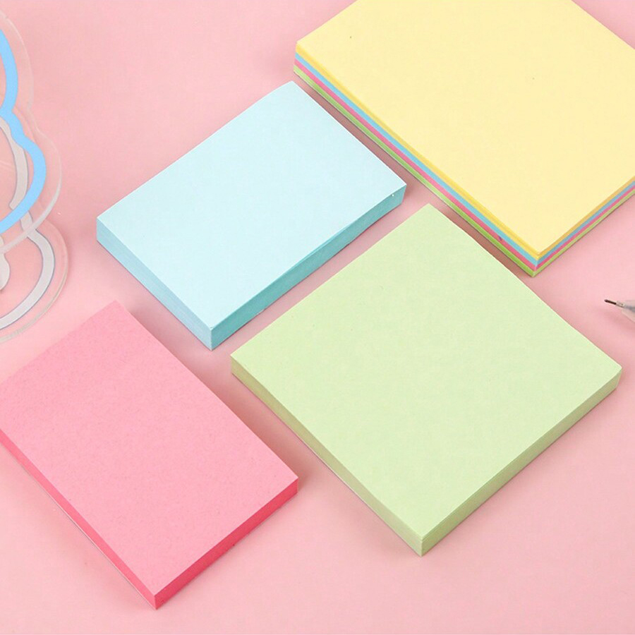 100pcs 7.6cm Sticky Notes Pape - Office Stationery Supply List recension och pris