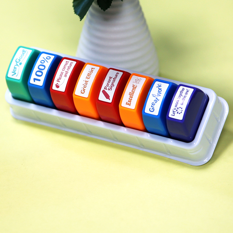8 Teacher stamps Classroom Tea - Self Inking Stamp recension och pris