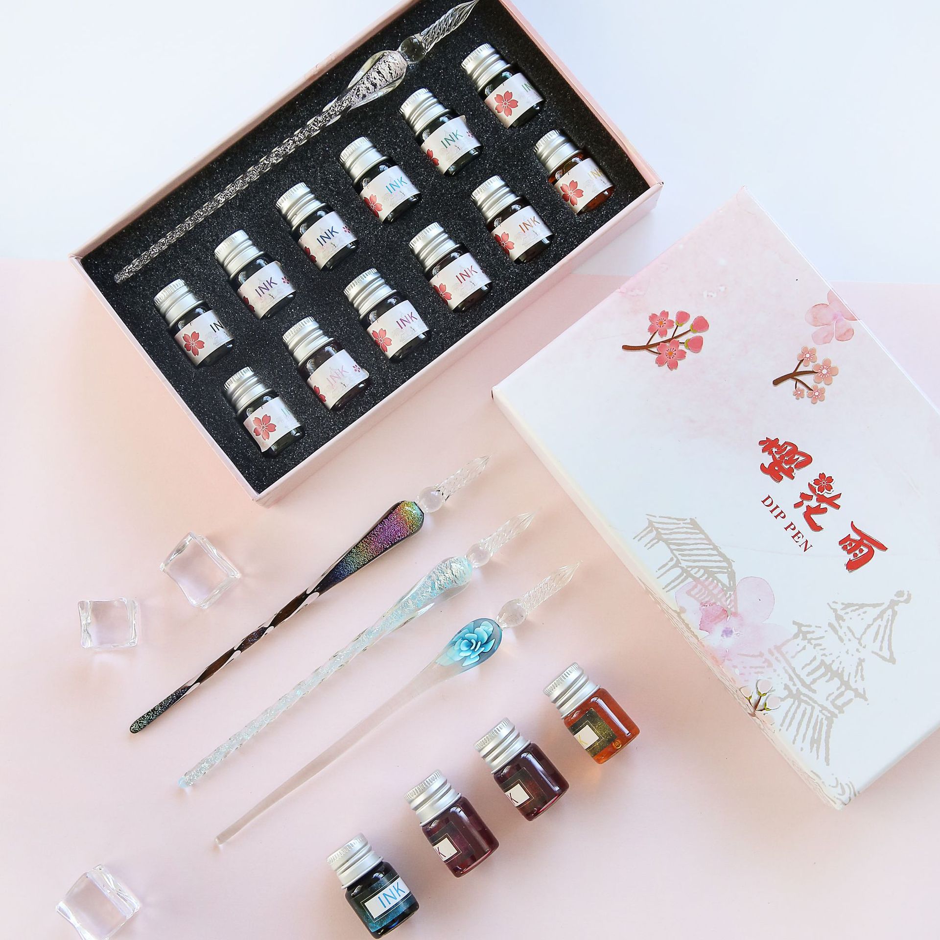 12 Bottle Starry Sky Color Gol - Fountain Pen Ink recension och pris