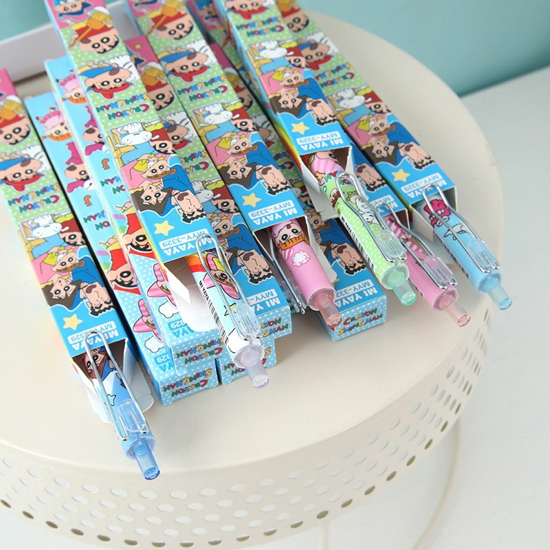 6Pcs Cartoon Crayon Shin-Chan  - Supply Of Office Stationery recension och pris